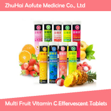 Multi Fruit Vitamin C Effervescent Tablets